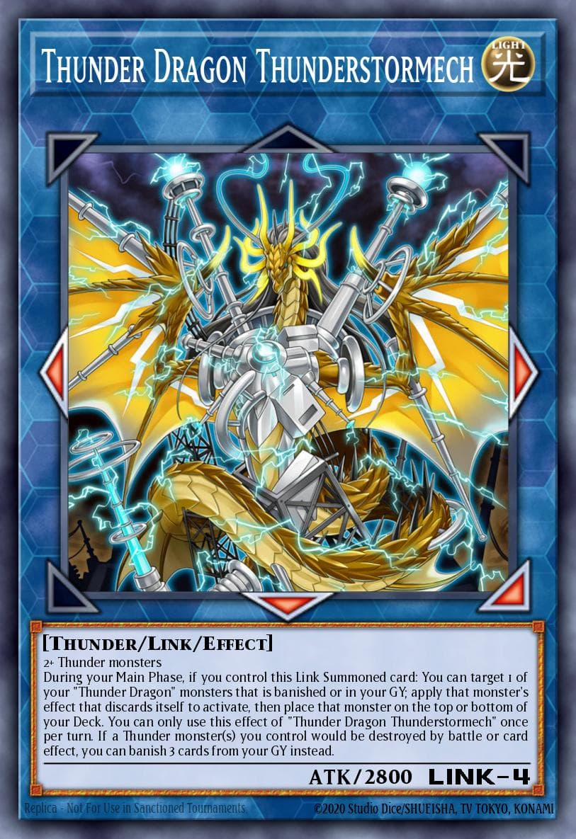 Thunder Dragon Thunderstormech — Duel Power