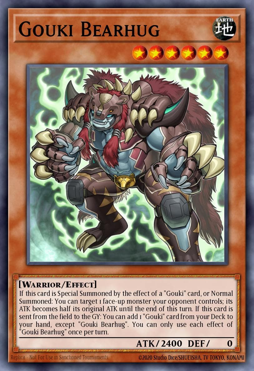 Gouki Bearhug — 2019 Gold Sarcophagus Tin Mega Pack