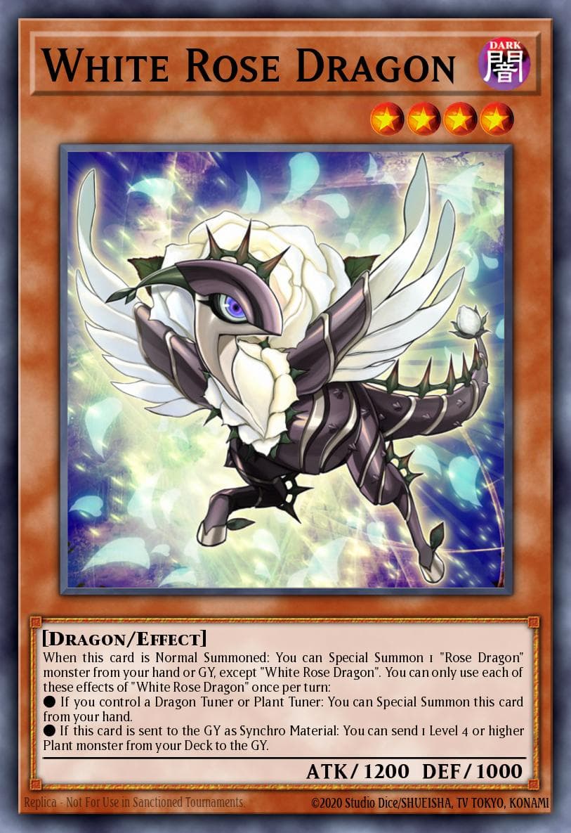 White Rose Dragon — Legendary 5D's Decks