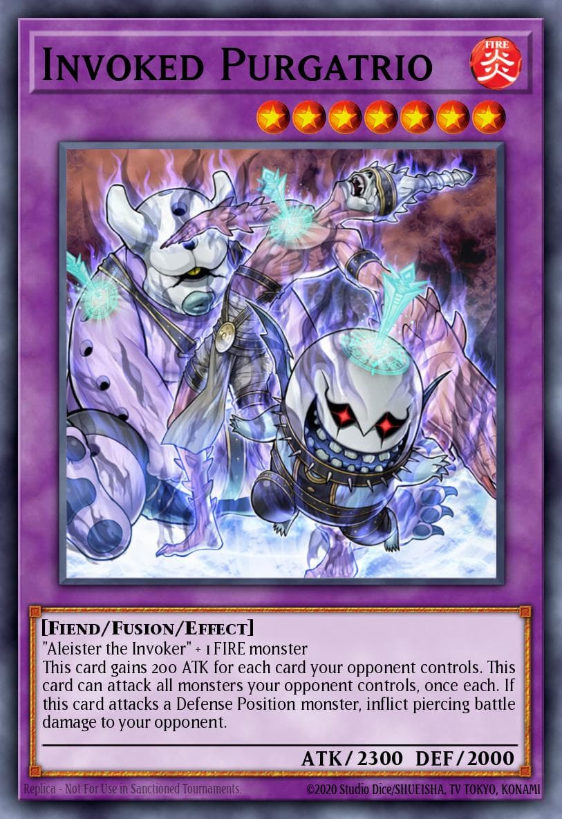 Invoked Purgatrio — Fusion Enforcers Yu-Gi-Oh! card by KAZUKI TAKAHASHI
