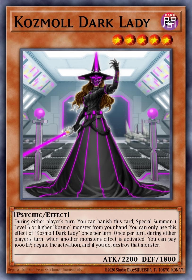 Kozmoll Dark Lady — Yu-Gi-Oh! card