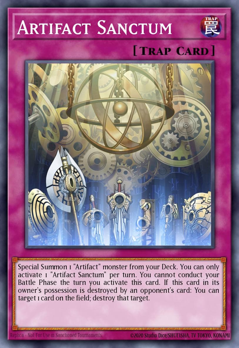 Artifact Sanctum — Yu-Gi-Oh! card