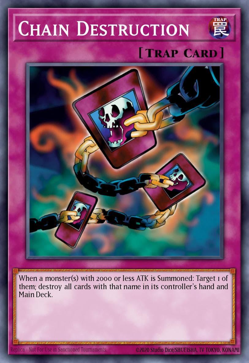 Chain Destruction — Yu-Gi-Oh! card