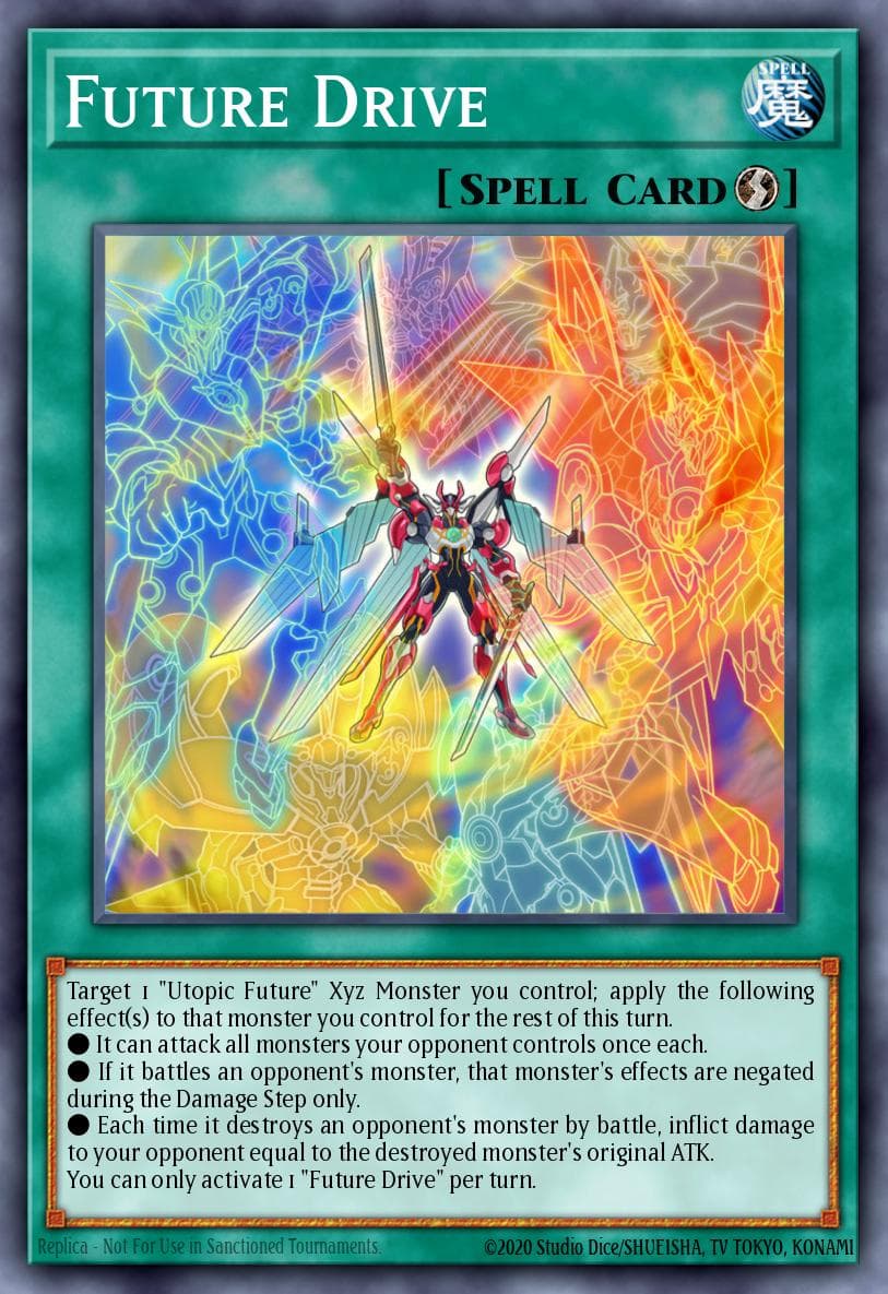 Future Drive — Legendary Duelists: Magical Hero Yu-Gi-Oh! card by KAZUKI TAKAHASHI
