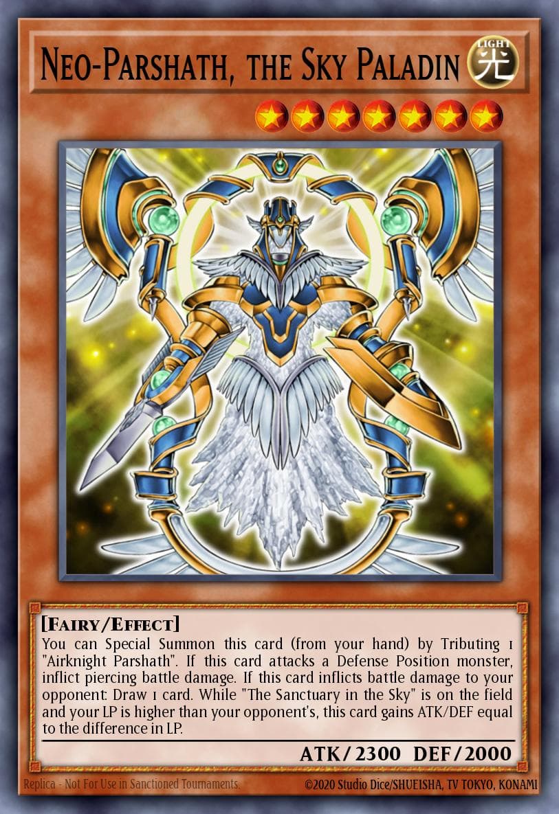 Neo-Parshath, The Sky Paladin — Strike of Neos