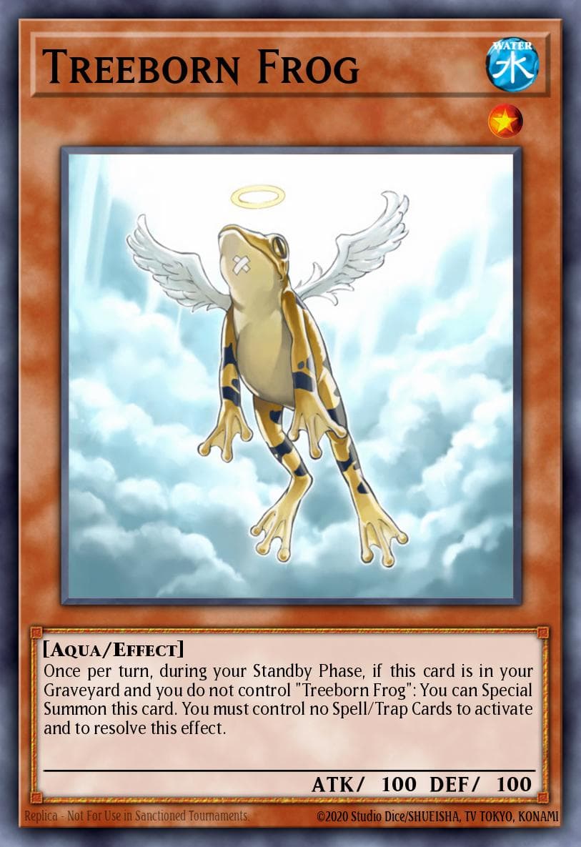 Treeborn Frog — Gold Series 2009 Yu-Gi-Oh! card by Kagemaru Himeno