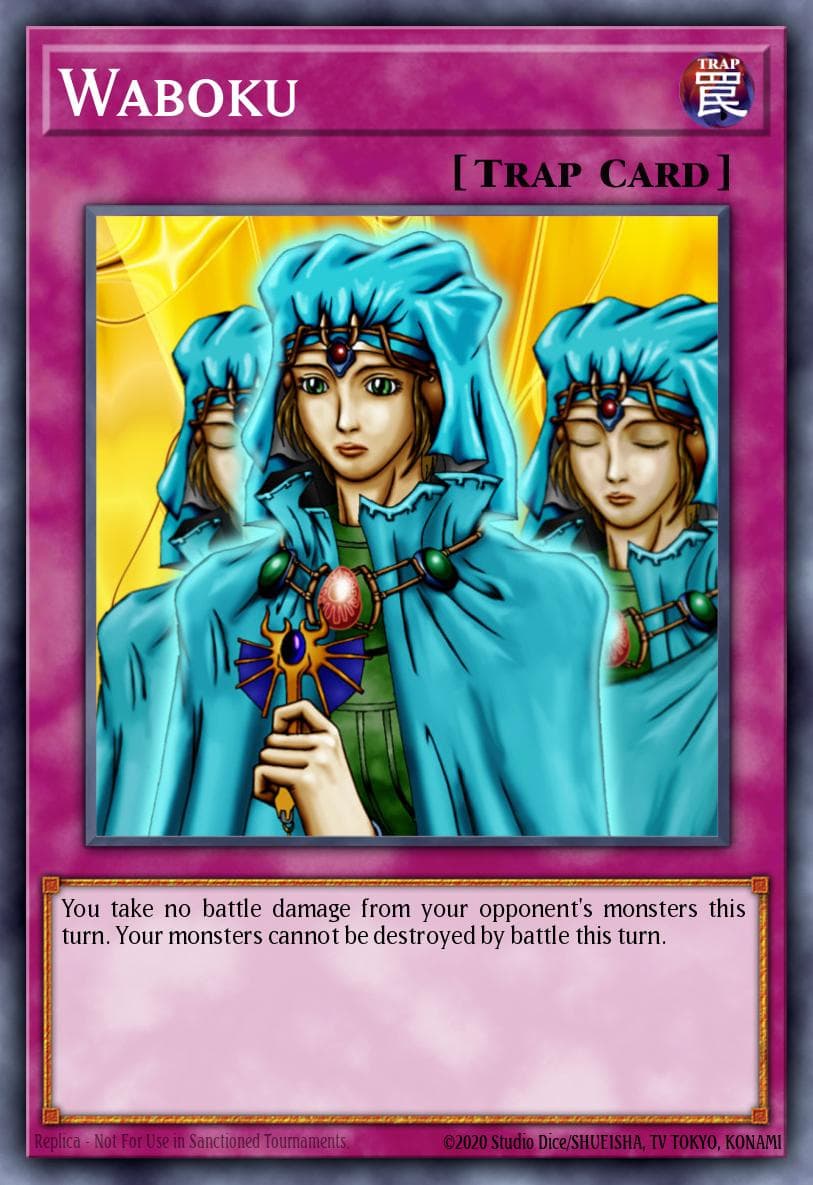 Waboku — Structure Deck: Cyber Dragon Revolution Yu-Gi-Oh! card by KAZUKI TAKAHASHI