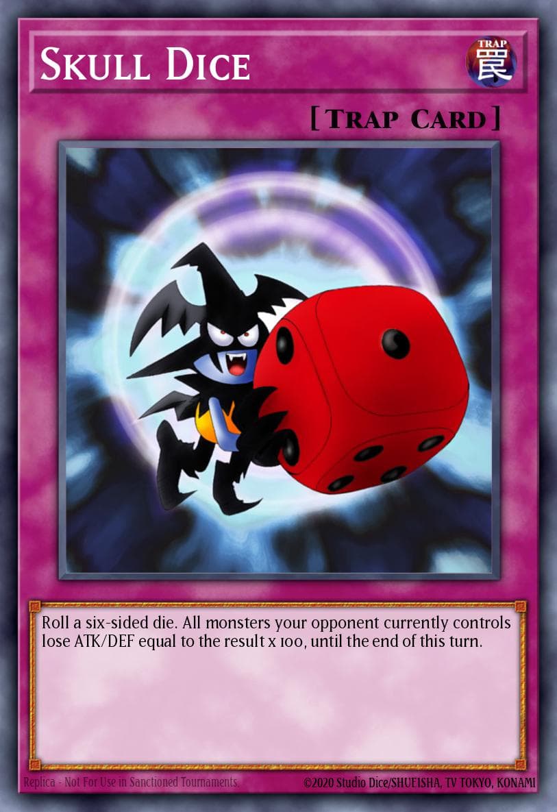 Skull Dice — Yu-Gi-Oh! card