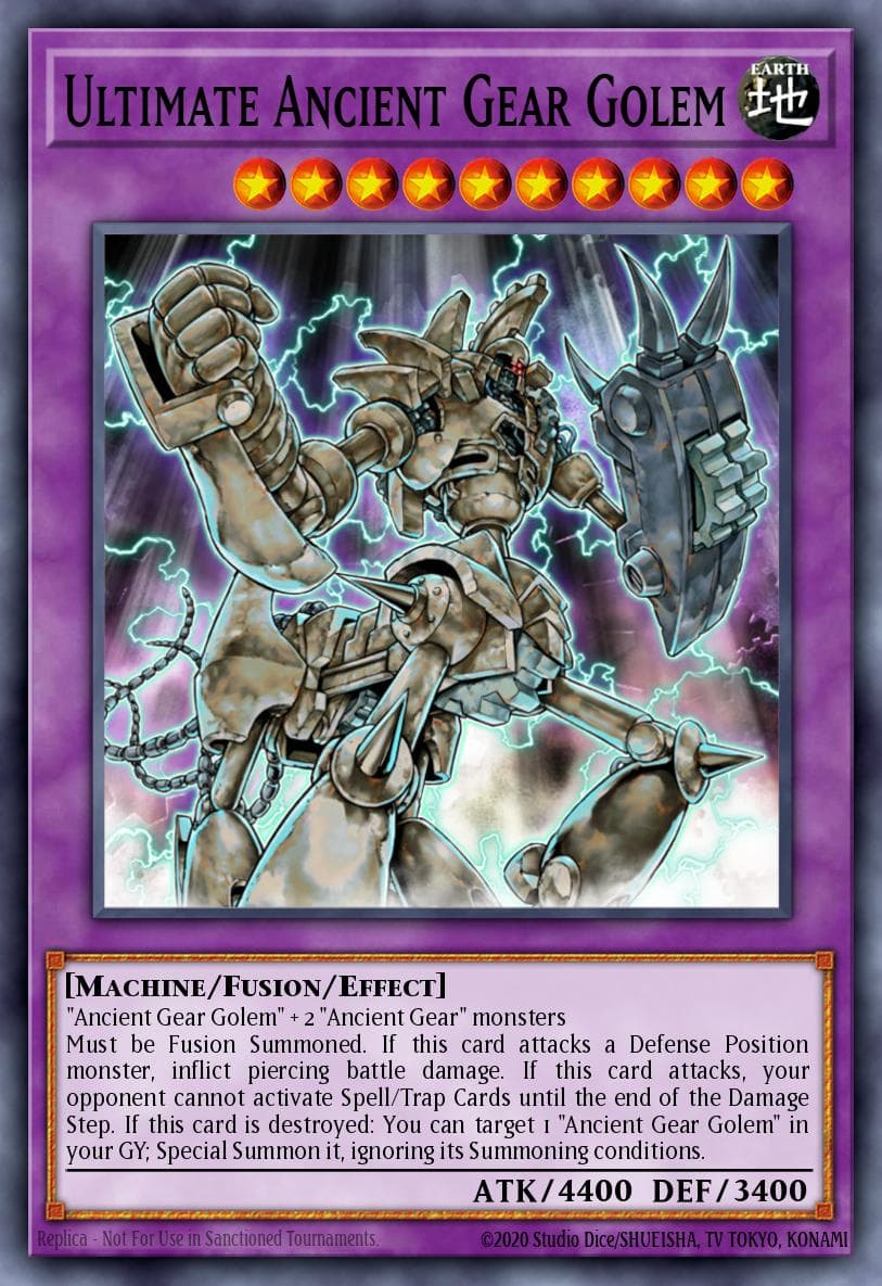 Ultimate Ancient Gear Golem — Duel Terminal 3