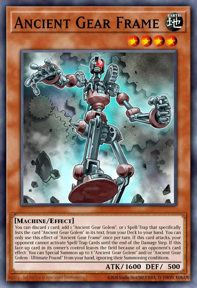 Ancient Gear Frame — Legendary Duelists: Ancient Millennium