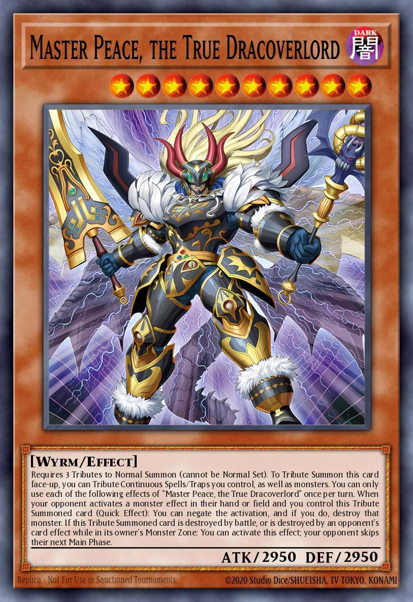 Master Peace, the True Dracoverlord — Doom of Dimensions