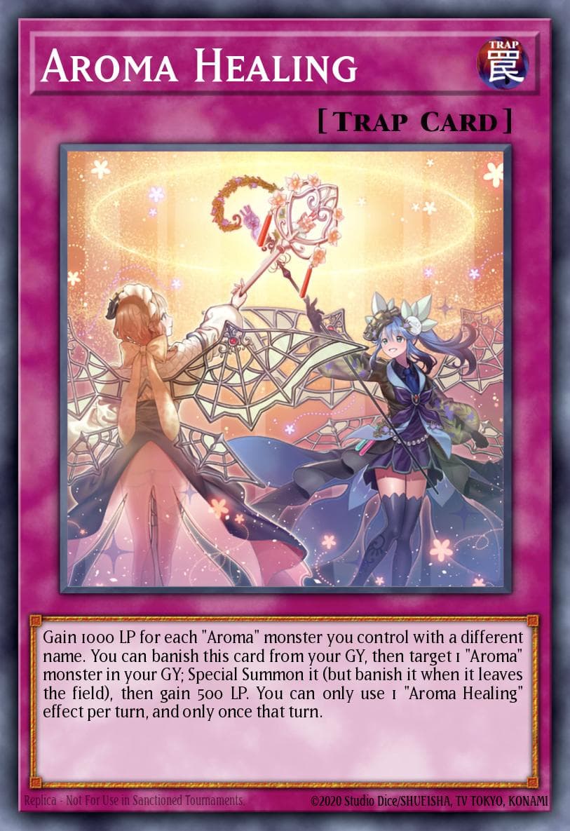 Aroma Healing — Phantom Nightmare Yu-Gi-Oh! card by Konami
