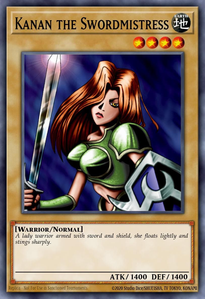Kanan the Swordmistress — Legendary Collection 3: Yugi's World Mega Pack