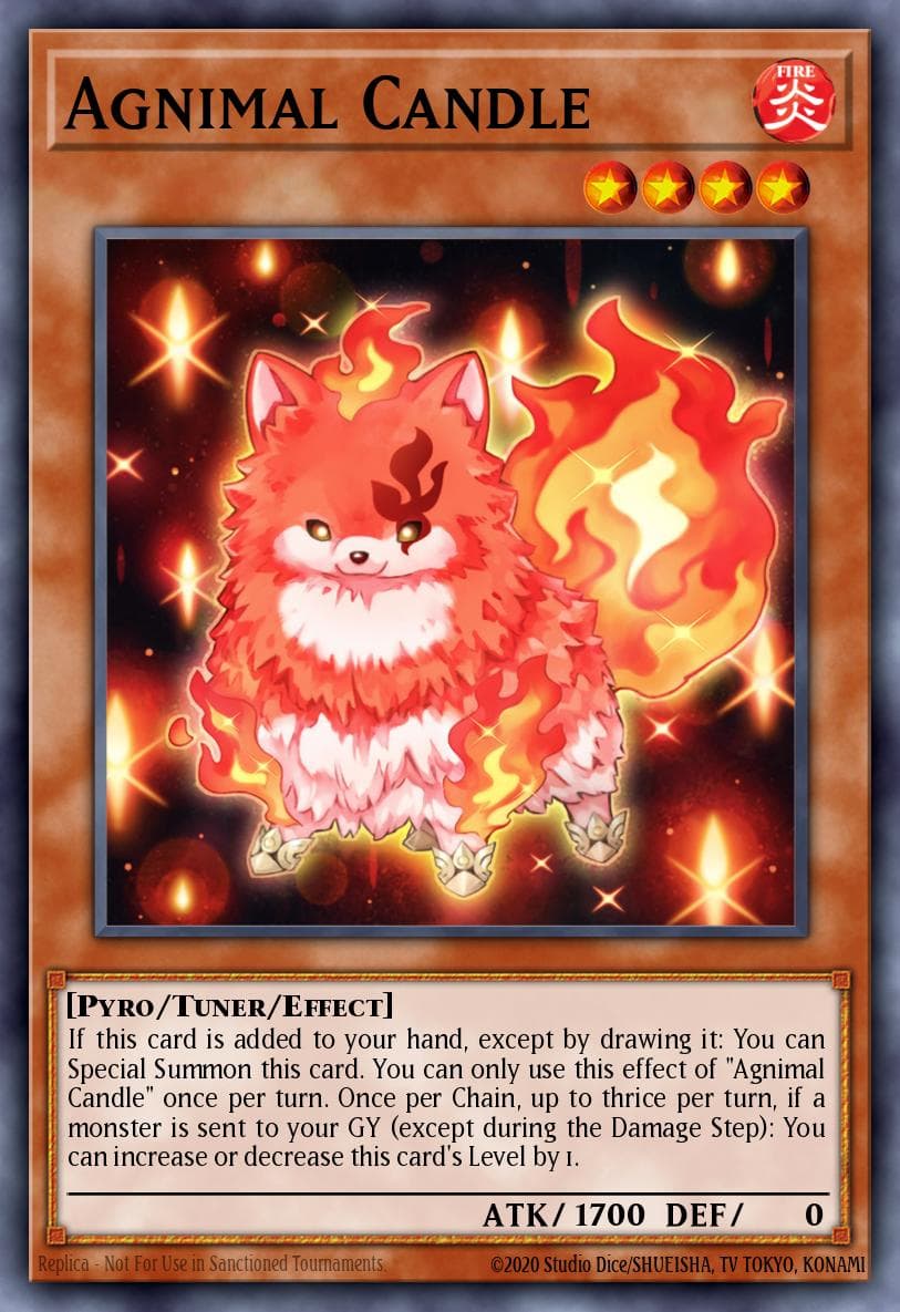 Agnimal Candle — Duelist Nexus Yu-Gi-Oh! card by Shuhei Mutsuki