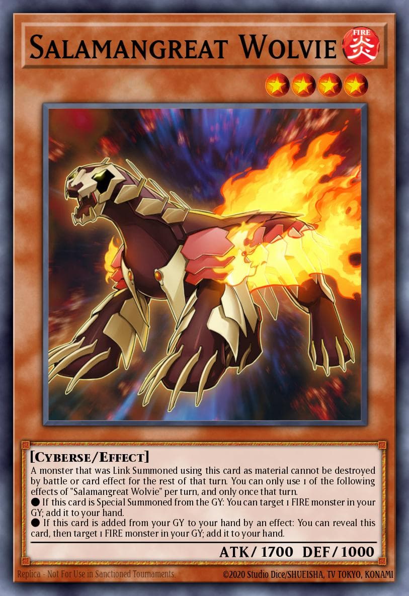 Salamangreat Wolvie — 2020 Tin of Lost Memories
