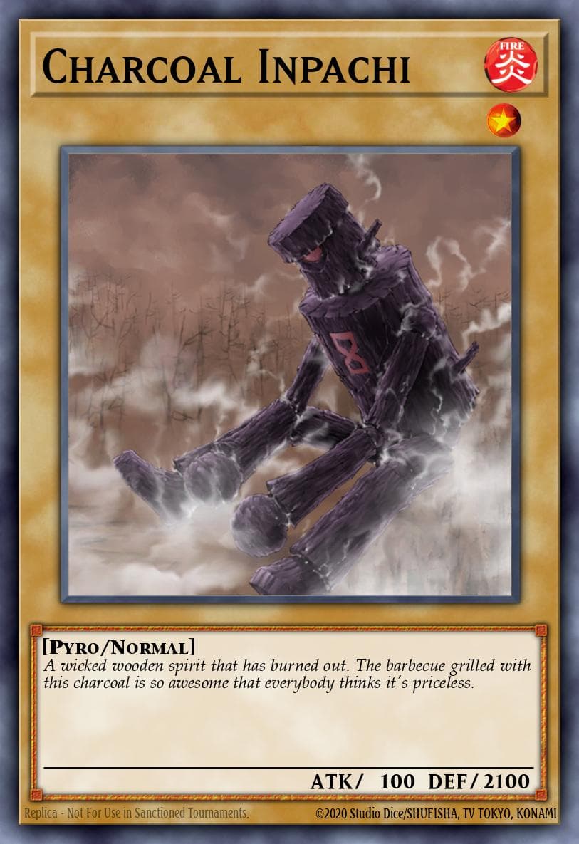 Charcoal Inpachi — Yu-Gi-Oh! card