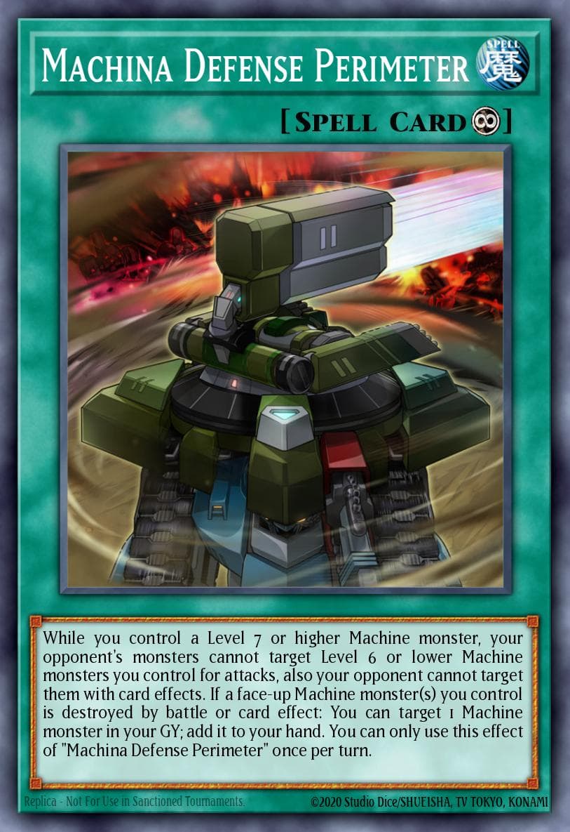 Machina Defense Perimeter — Structure Deck: Mechanized Madness