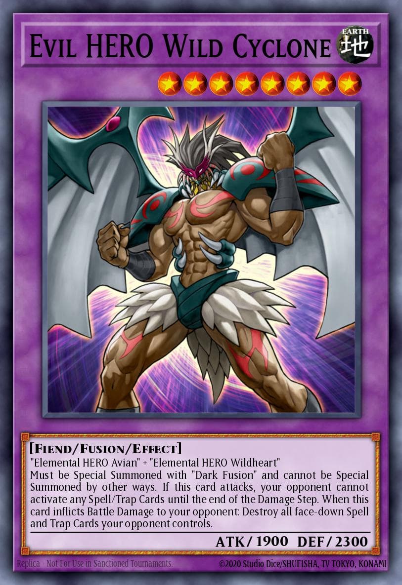 Evil HERO Wild Cyclone — Legendary Duelists: Season 3