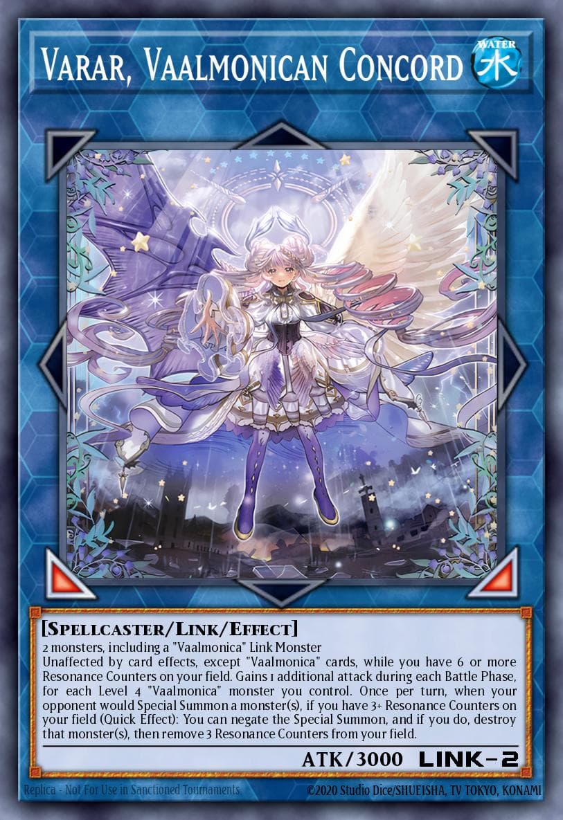 Varar, Vaalmonican Concord — The Infinite Forbidden Yu-Gi-Oh! card by Tatsuhiro Muta