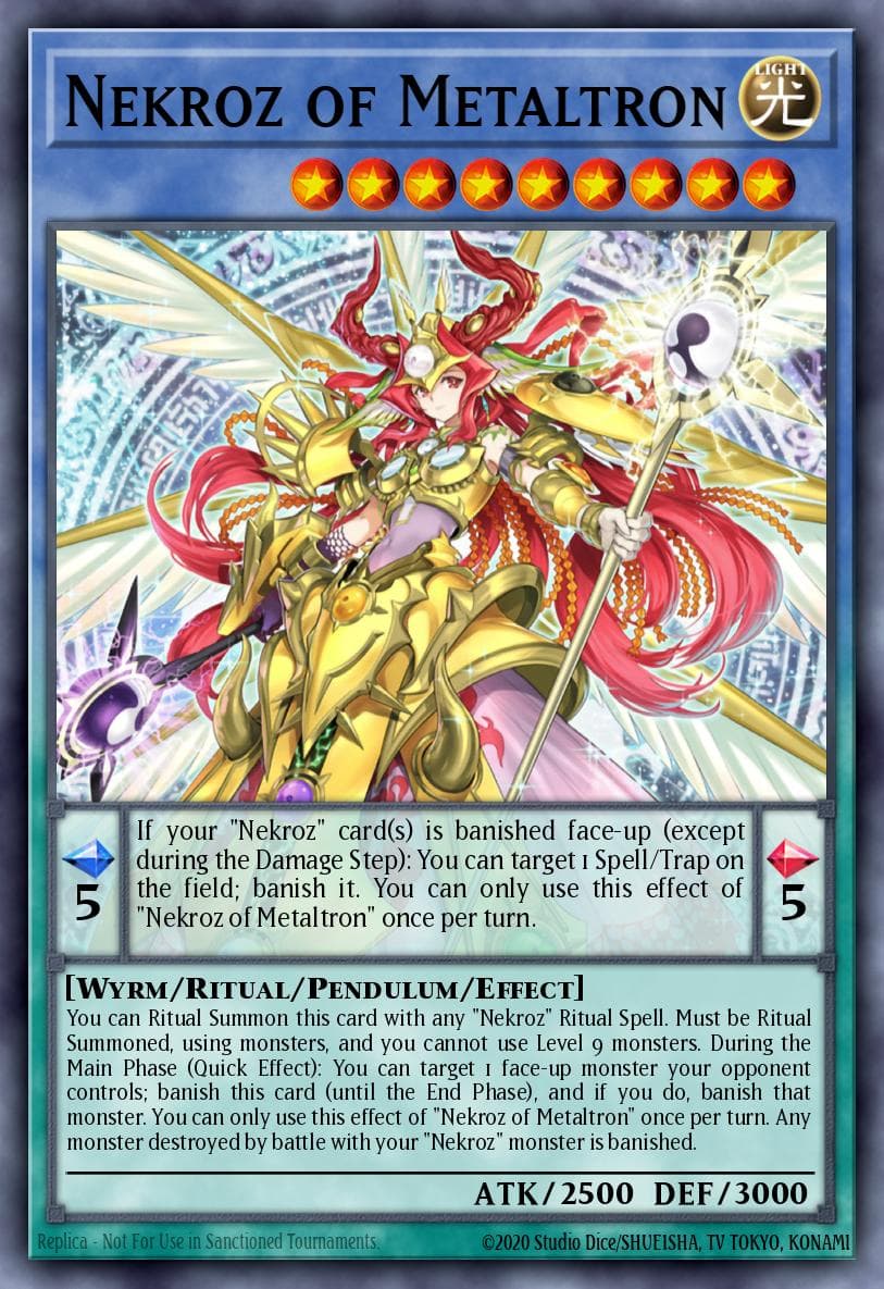 Nekroz of Metaltron — Battles of Legend: Monster Mayhem