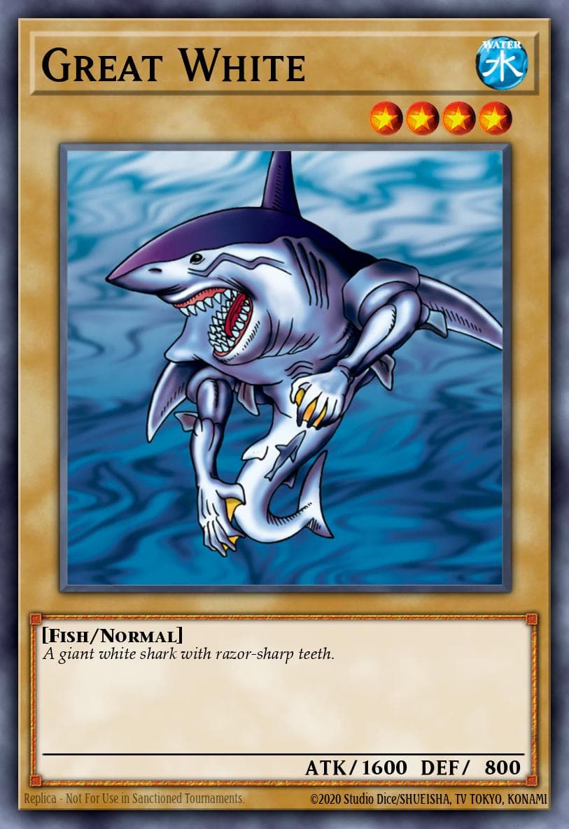 Great White — Starter Deck: Yugi Yu-Gi-Oh! card by KAZUKI TAKAHASHI