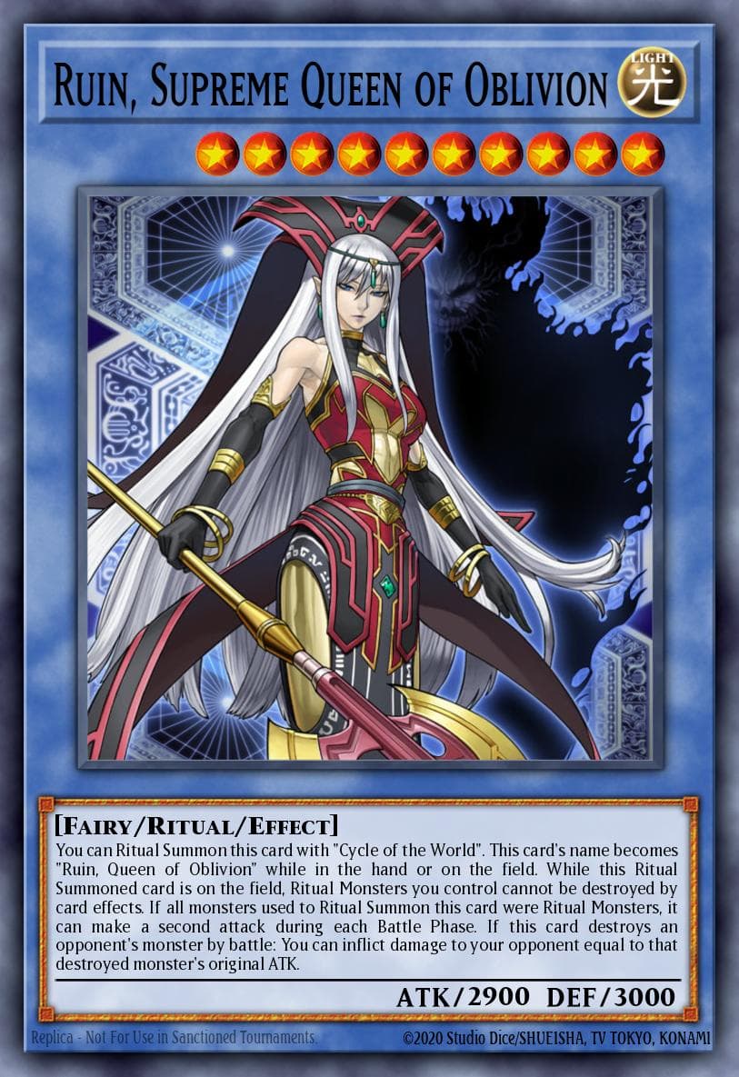 Ruin, Supreme Queen of Oblivion — OTS Tournament Pack 8