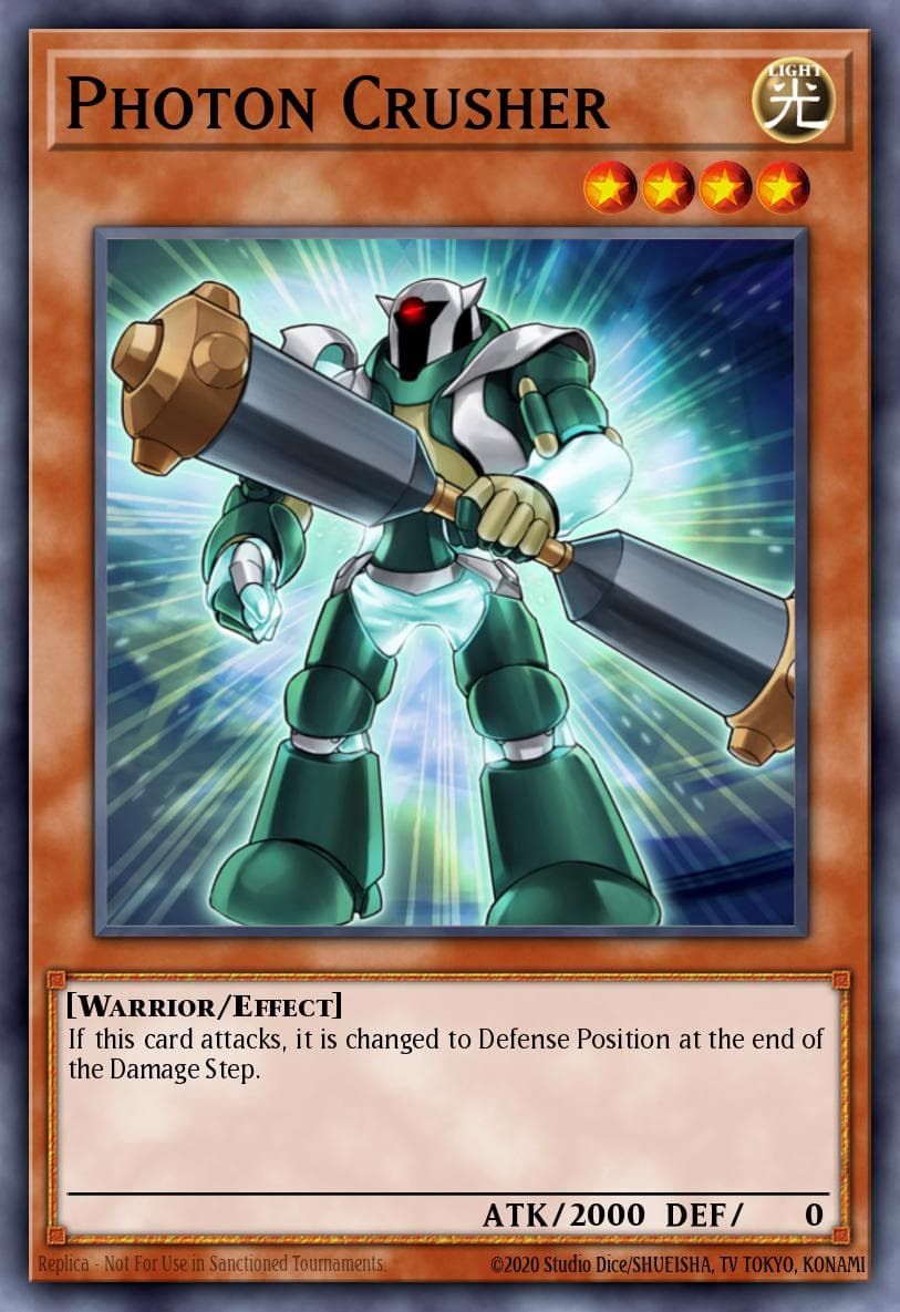Photon Crusher — Legendary Duelists: White Dragon Abyss Yu-Gi-Oh! card by KAZUKI TAKAHASHI