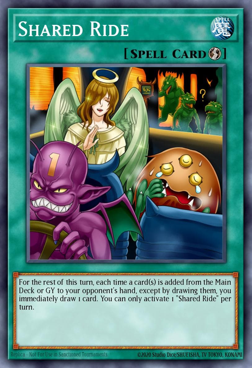 Shared Ride — Yu-Gi-Oh! card