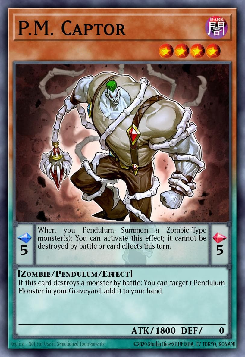 P.M. Captor — World Superstars Yu-Gi-Oh! card by TAKAO