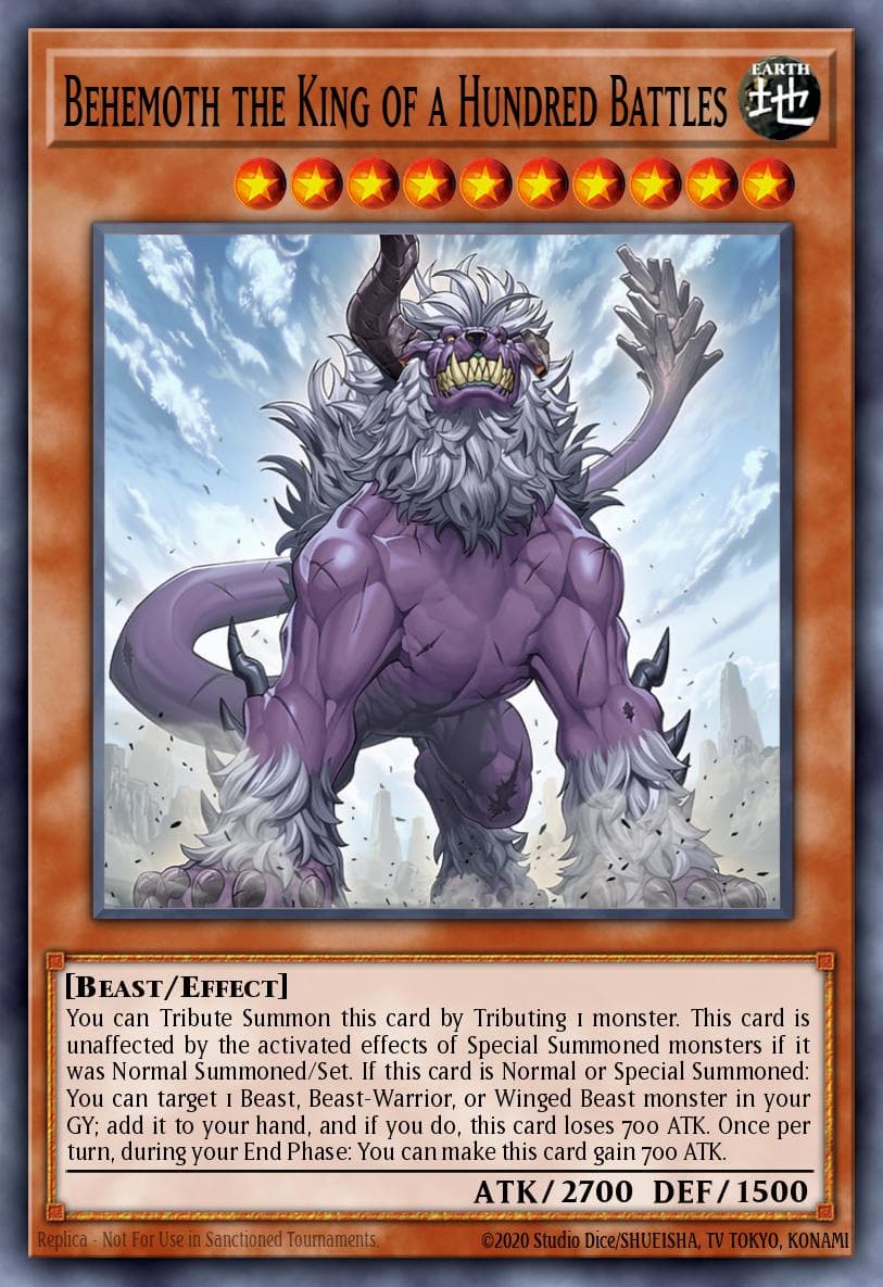 Behemoth the King of a Hundred Battles — Justice Hunters