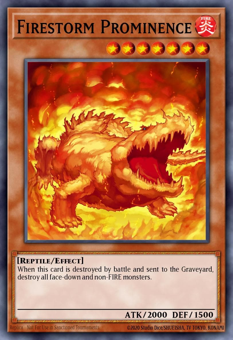 Firestorm Prominence — Strike of Neos