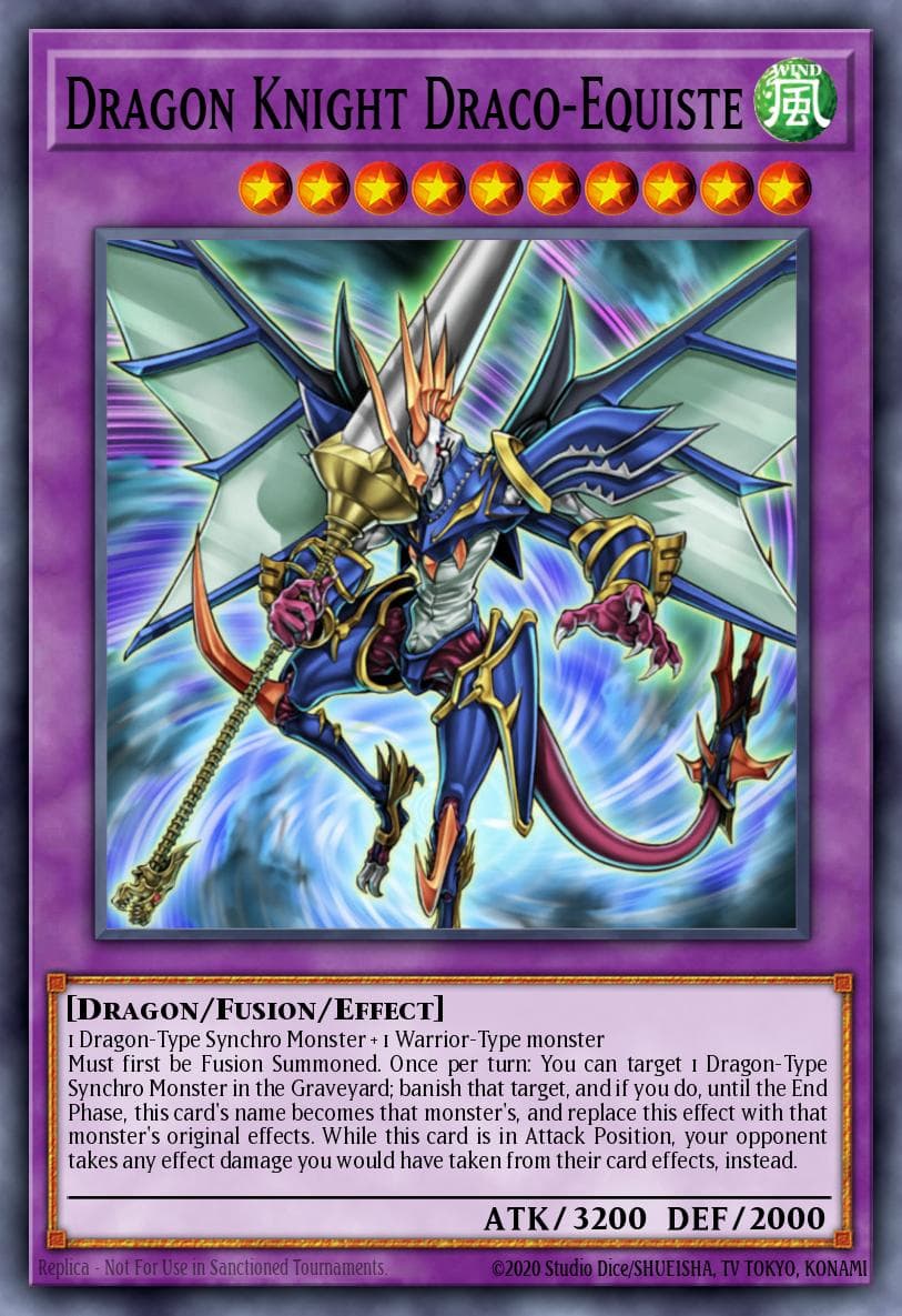 Dragon Knight Draco-Equiste — Legendary Collection 5D's