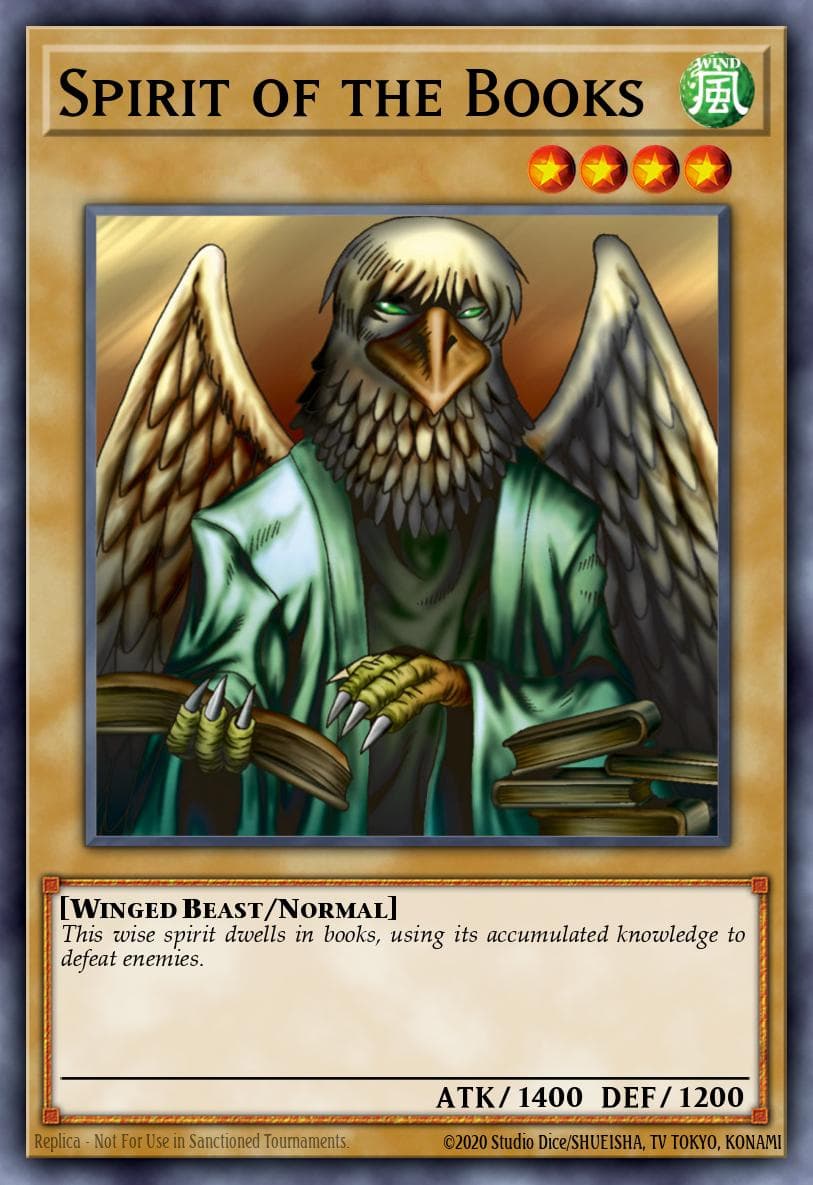 Spirit of the Books — Tournament Pack 2 Yu-Gi-Oh! card by KAZUKI TAKAHASHI