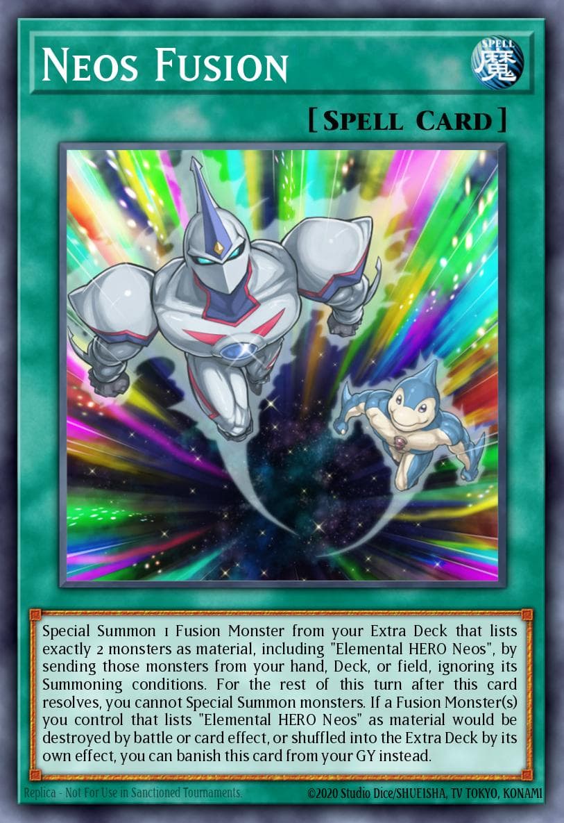 Neos Fusion — Yu-Gi-Oh! card