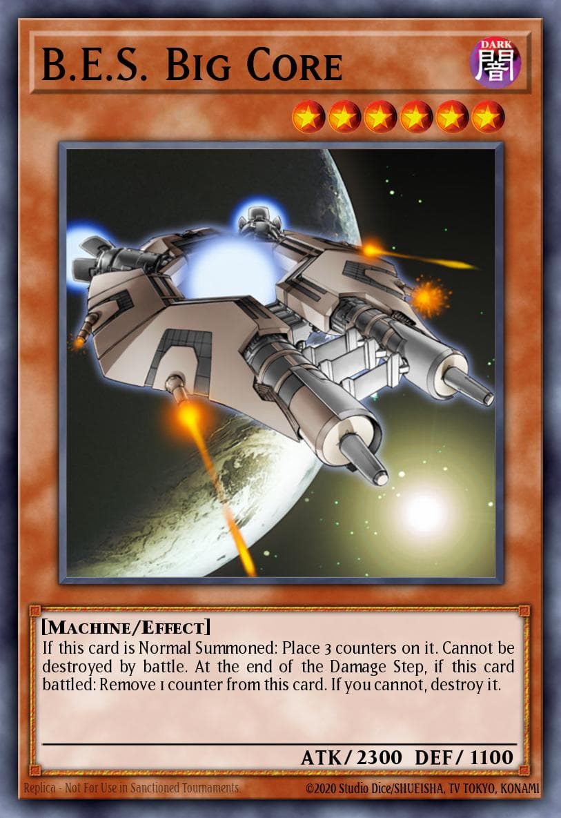 B.E.S. Big Core — OTS Tournament Pack 4 Yu-Gi-Oh! card by KAZUKI TAKAHASHI