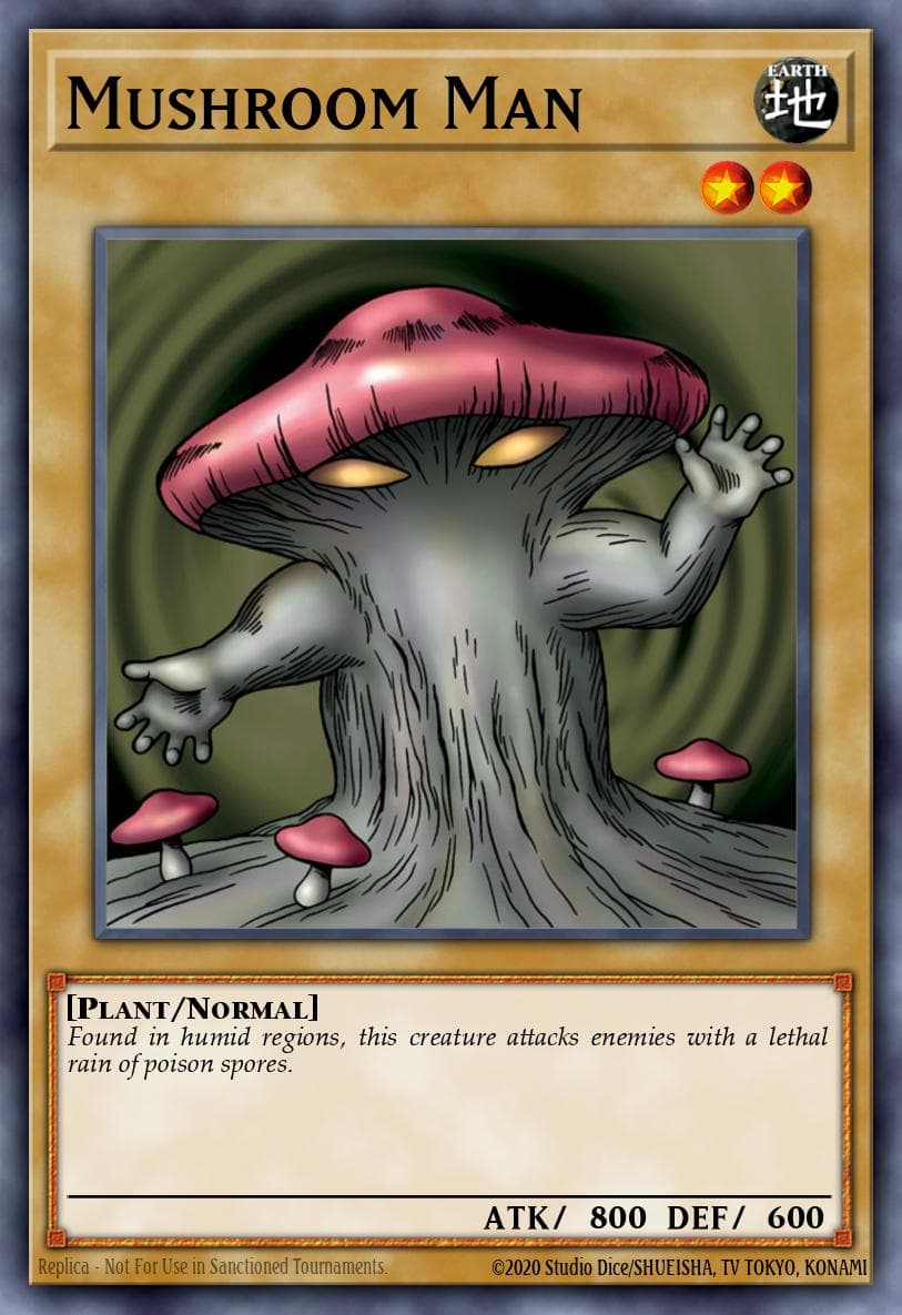 Mushroom Man — Champion Pack 8 Yu-Gi-Oh! card by Katsuyuki Takahama