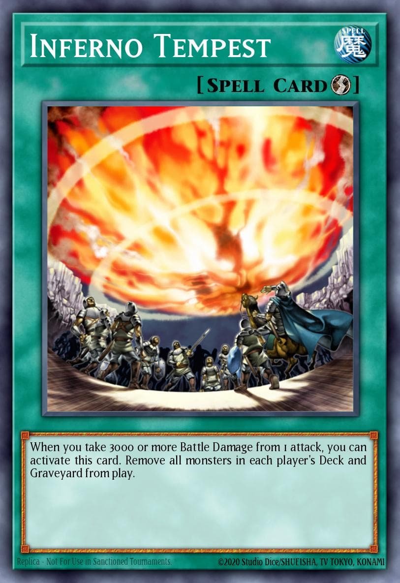 Inferno Tempest — Yu-Gi-Oh! card
