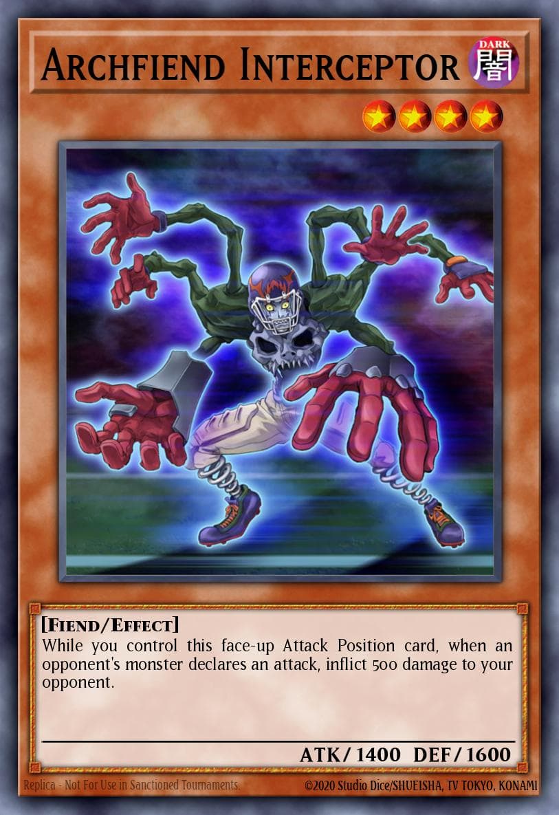Archfiend Interceptor — The Shining Darkness