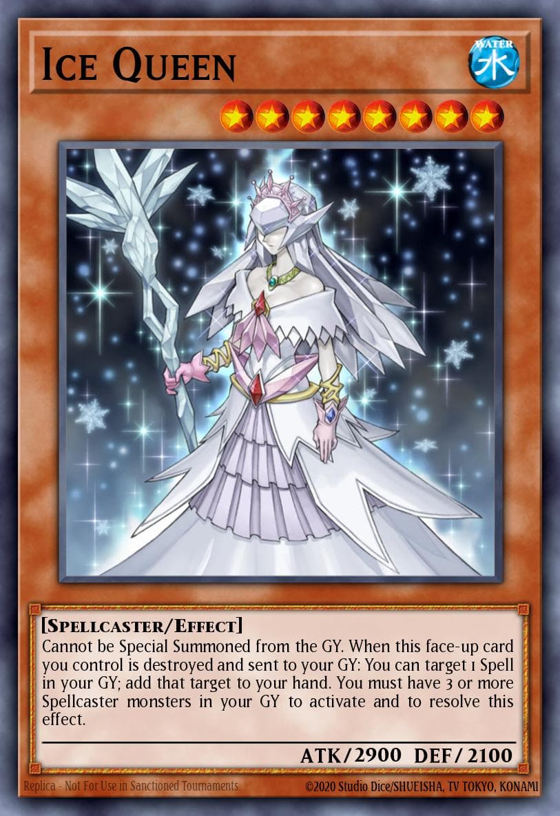 Ice Queen — Stardust Overdrive Yu-Gi-Oh! card by Unknown