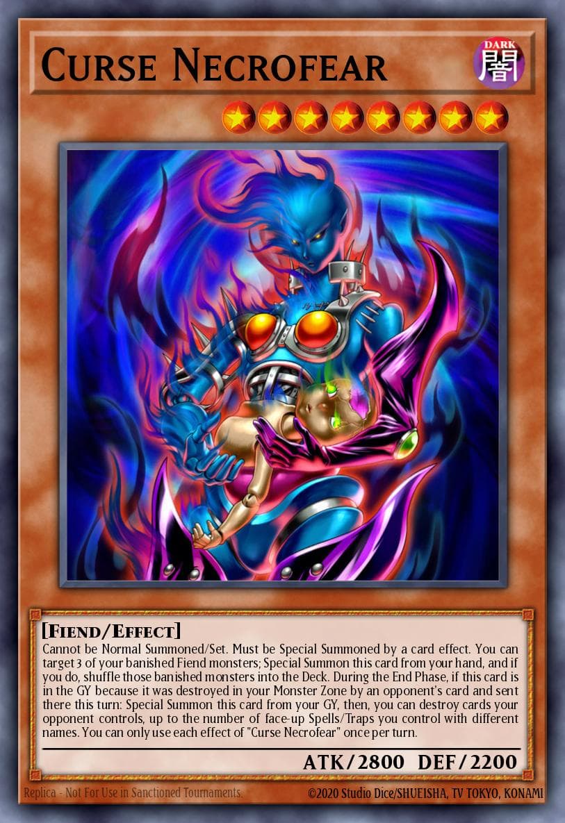 Curse Necrofear — Yu-Gi-Oh! card