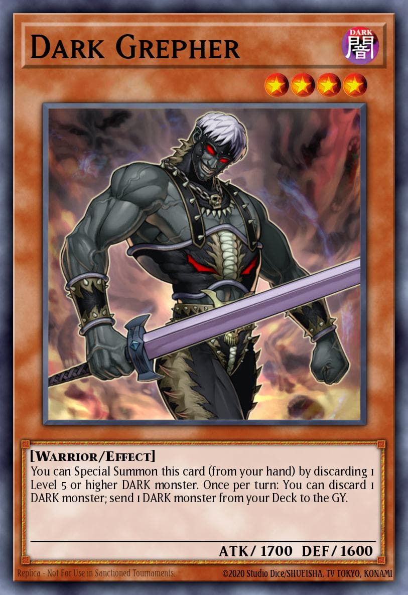 Dark Grepher — Yu-Gi-Oh! card