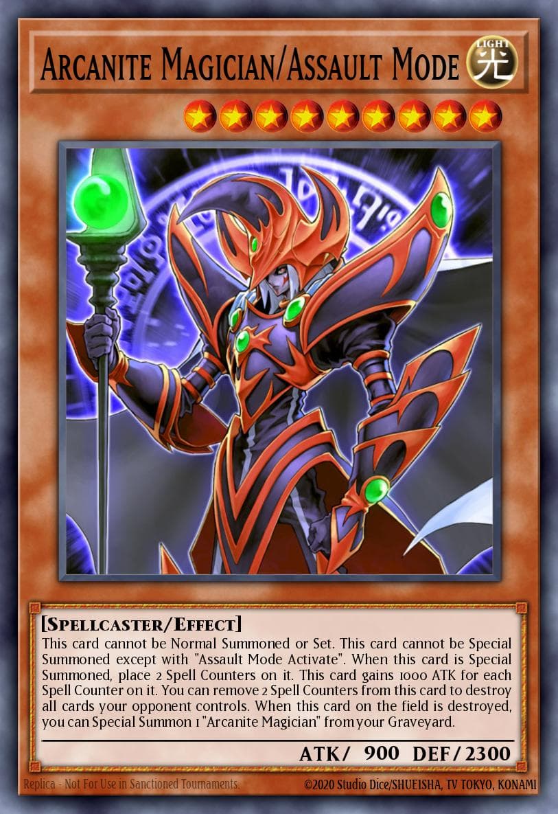 Arcanite Magician/Assault Mode — Crimson Crisis