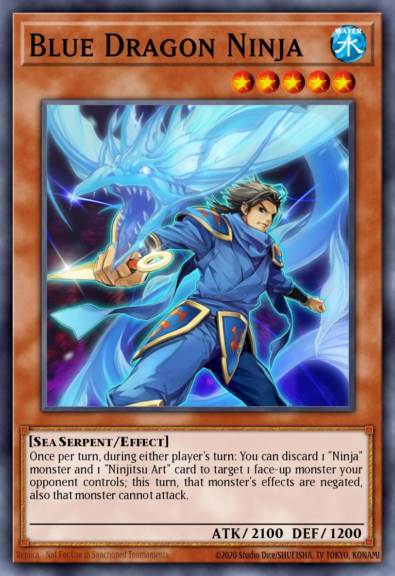 Blue Dragon Ninja — Return of the Duelist