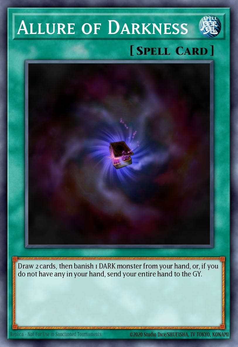 Allure of Darkness — OTS Tournament Pack 1 Yu-Gi-Oh! card by AKIRA SAKAI