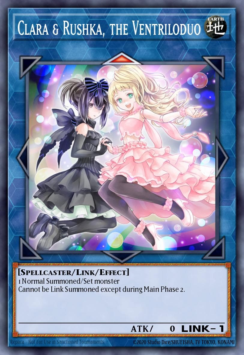 Clara & Rushka, the Ventriloduo — Yu-Gi-Oh! card