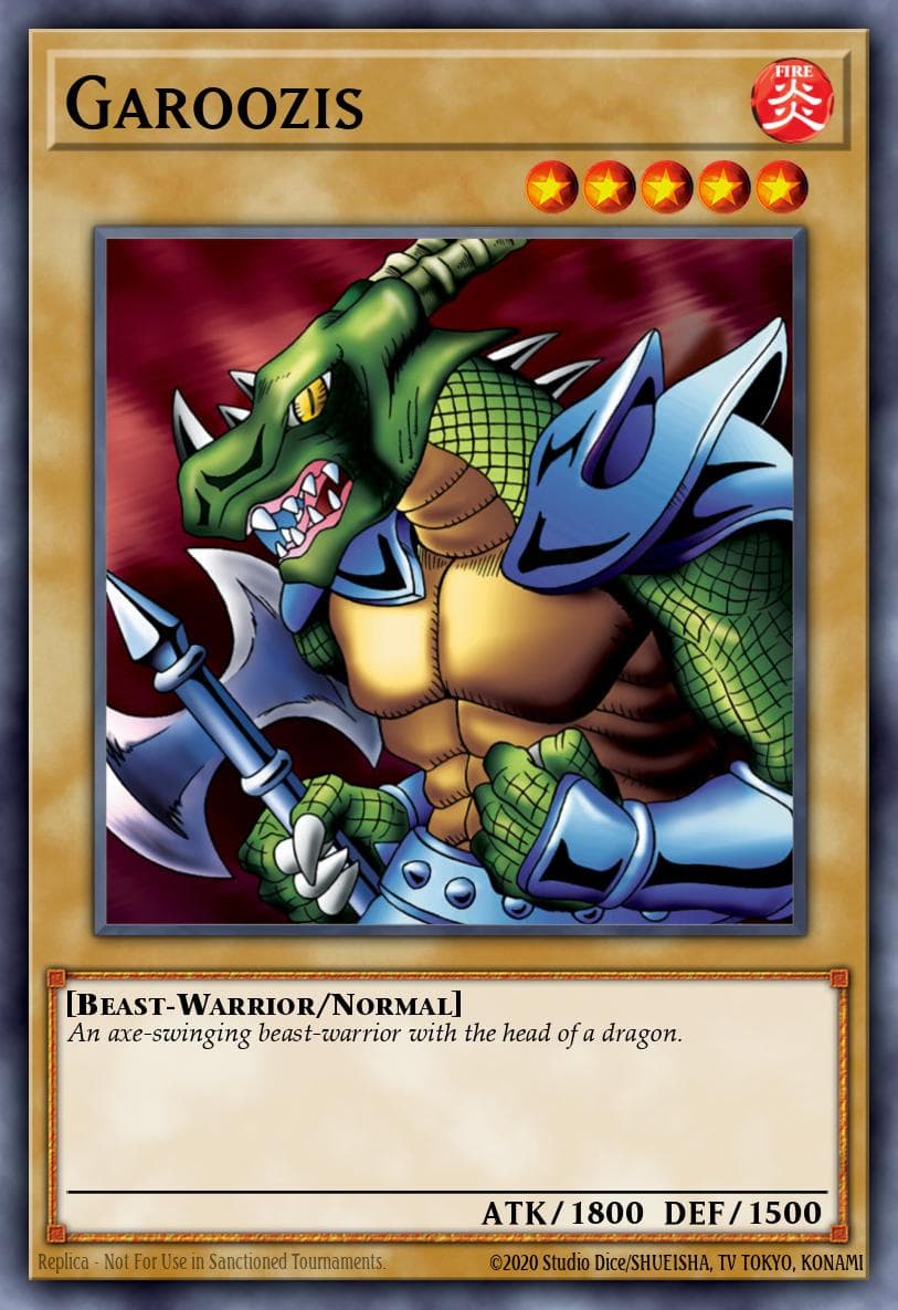 Garoozis — Tournament Pack 2 Yu-Gi-Oh! card by KAZUKI TAKAHASHI