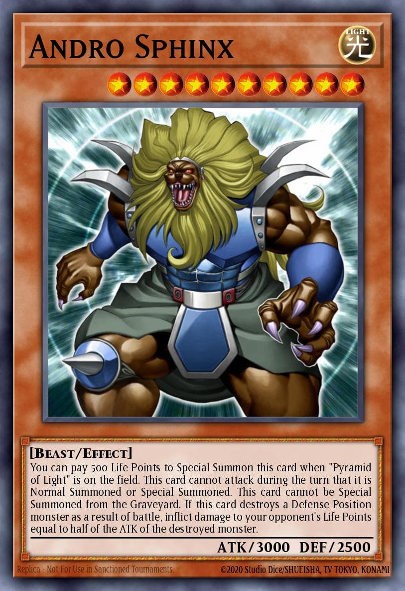 Andro Sphinx — Yu-Gi-Oh! card