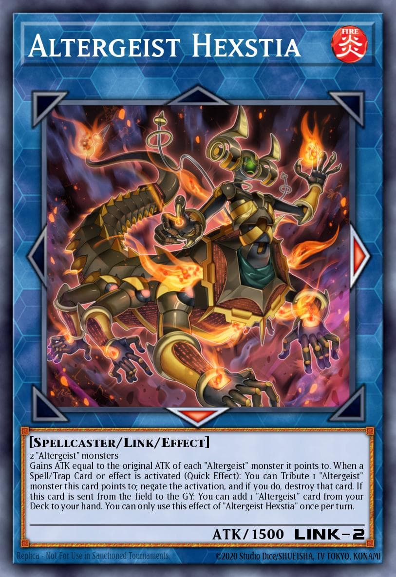 Altergeist Hexstia — 2018 Mega-Tins Mega Pack Yu-Gi-Oh! card by KAZUKI TAKAHASHI