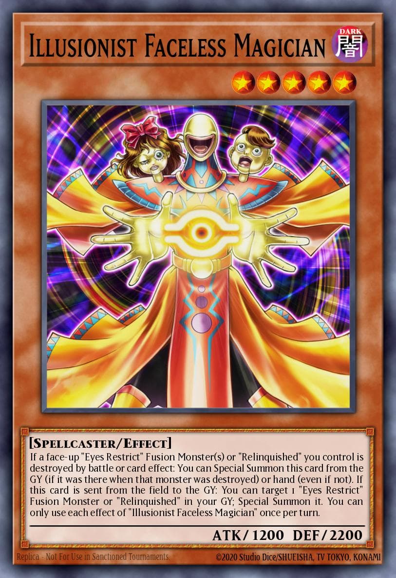 Illusionist Faceless Magician — Speed Duel: Tournament Pack 7