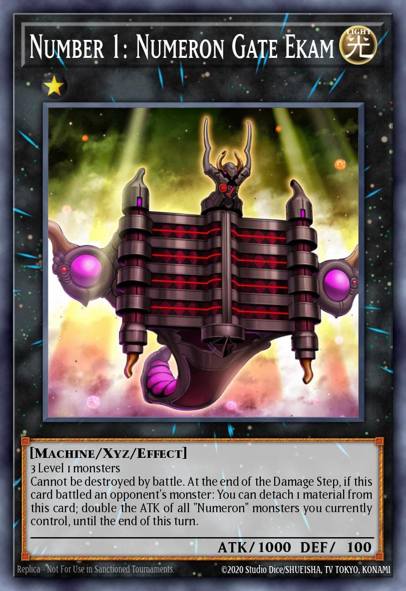 Number 1: Numeron Gate Ekam — Battles of Legend: Armageddon